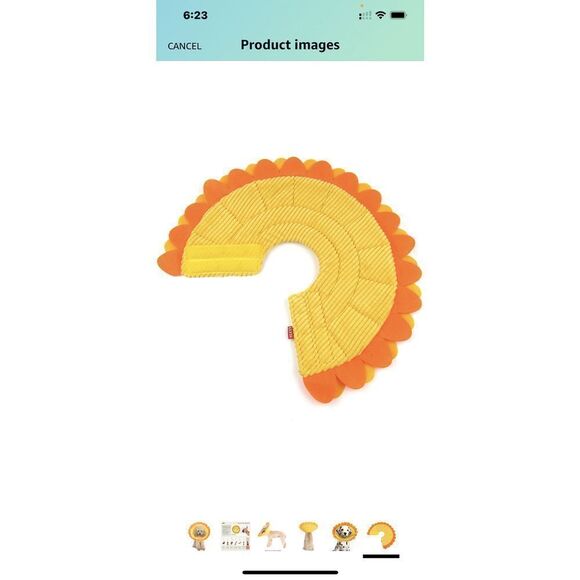 Alfie Pet - Noel Recovery Collar (for Dogs and Cats) - Pattern Sunflower, Size S - Picture 3 of 6